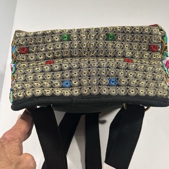 Goodhan‎ Vintage Brand Backpack Small Embroidered Floral - Picture 7 of 15